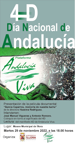 Acto en Granada: Hacia el 4D, Día Nacional de Andalucía. Plataforma Andalucía Viva.