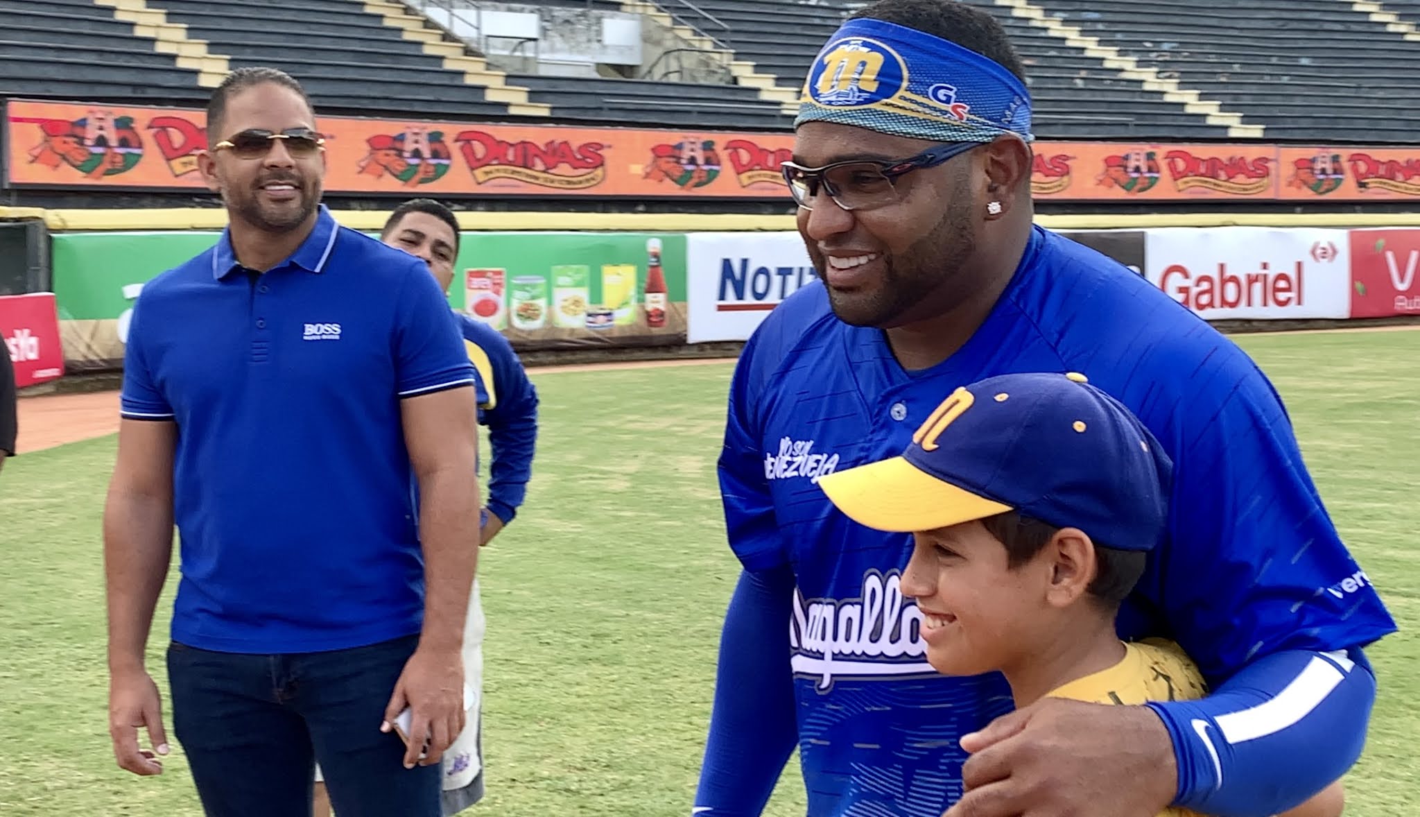 Pablo Sandoval el kung Fu Panda se encuentra con sus fans