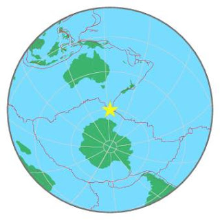 Cutremur puternic cu magnitudinea de 6,5 grade in regiunea Insulei Macquarie (Sudul Oceanului Indian)