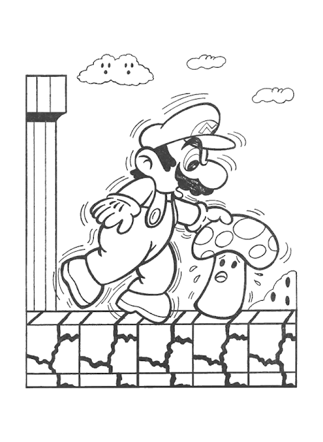 Best Super Mario Coloring Pages
