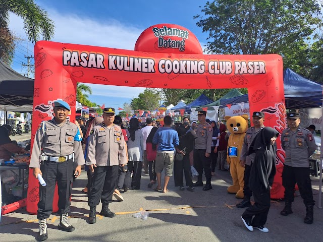 Polres Paser Amankan Giat Wisata Olahraga/ CFD dan Kuliner