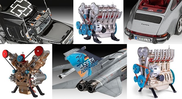 Preview: Get your motors running - Revell's six kits for December...
