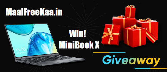 Chuwi MiniBook X Laptop Giveaway