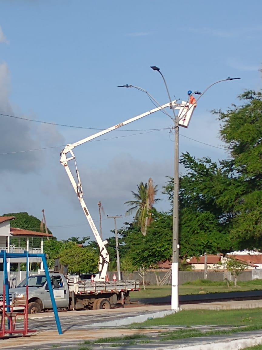 Recuperação da iluminação pública em Parnaíba