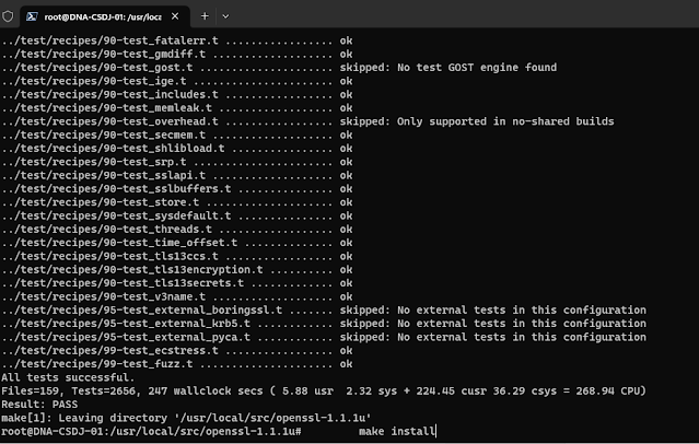 Instalando o OpenSSL