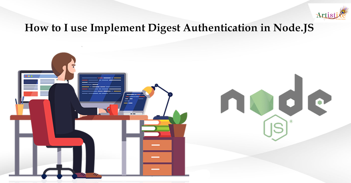 How to I use Implement Digest Authentication in Node.JS