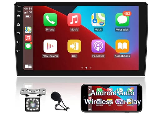 Podofo HD Capacitive Touchscreen Double Din Android Car Radio