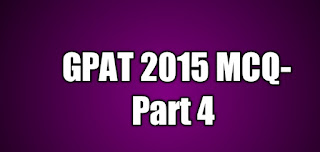 GPAT 2015 question paper download