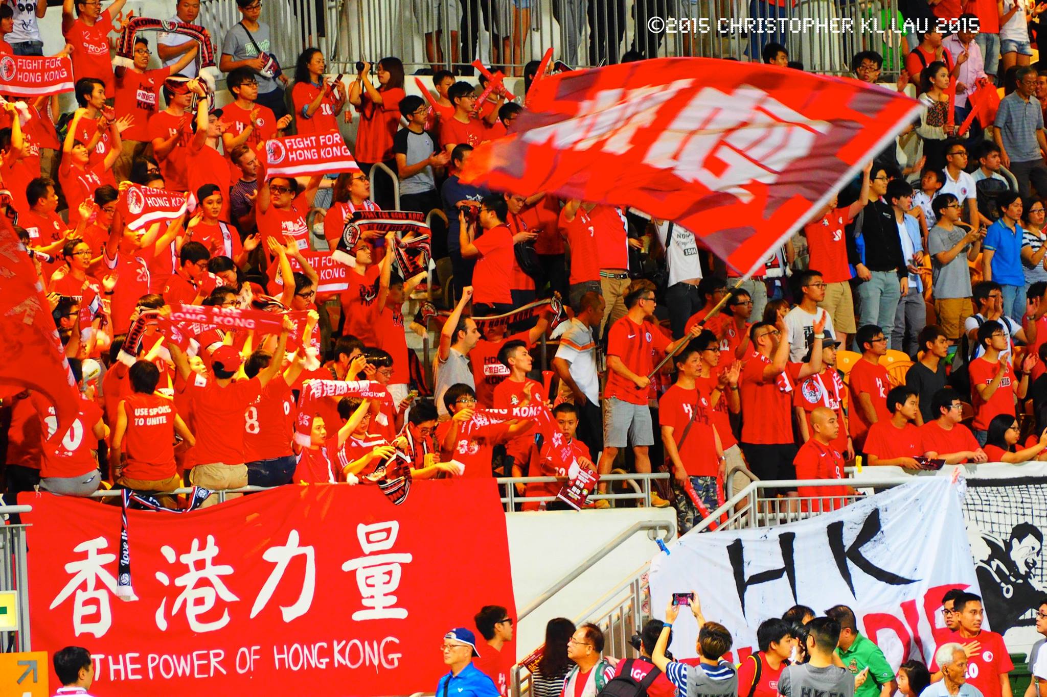 Photo Highlights - Hong Kong Versus Myanmar - HK win 5-0.