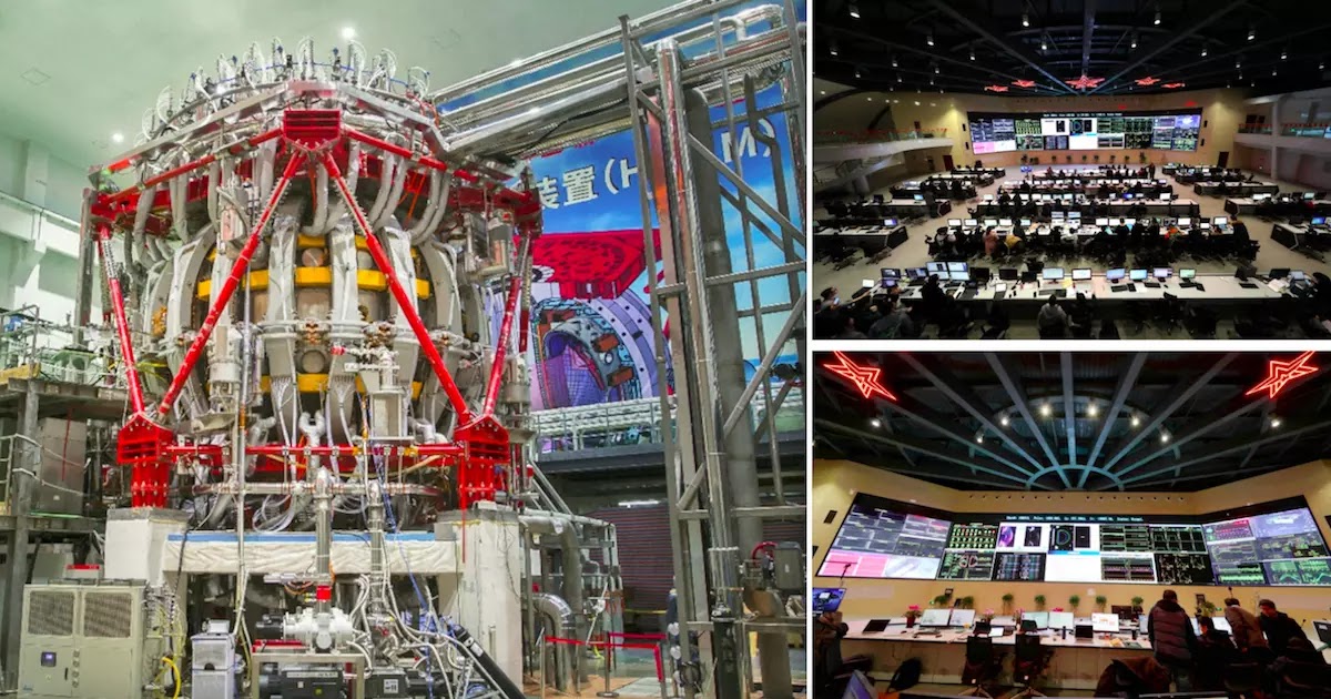 Chinese Fusion Reactor Breaks Its Own World Record Level Of Heat For Record Time