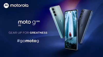 Motorola introduced the "budget" flagship Moto G200 5G on Snapdragon 888+