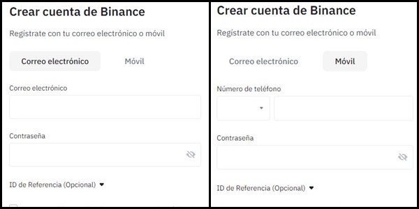 Cómo Crear una Cuenta Binance