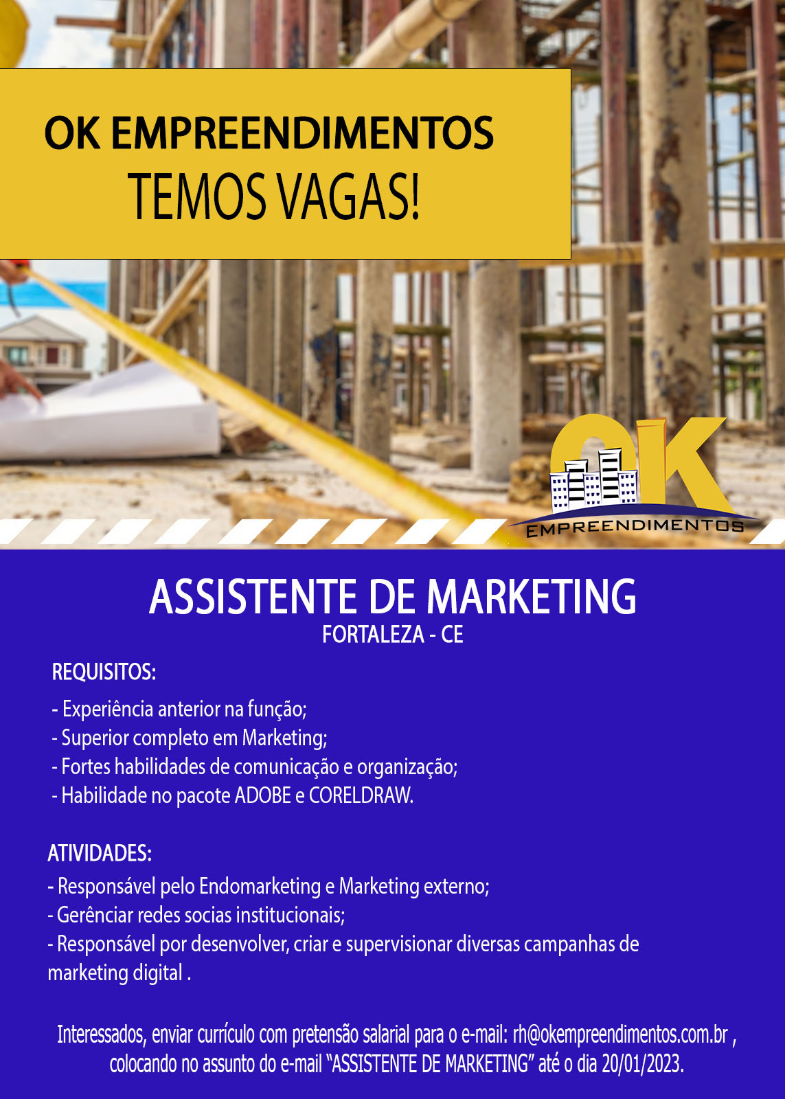 ASSISTENTE DE MARKETING