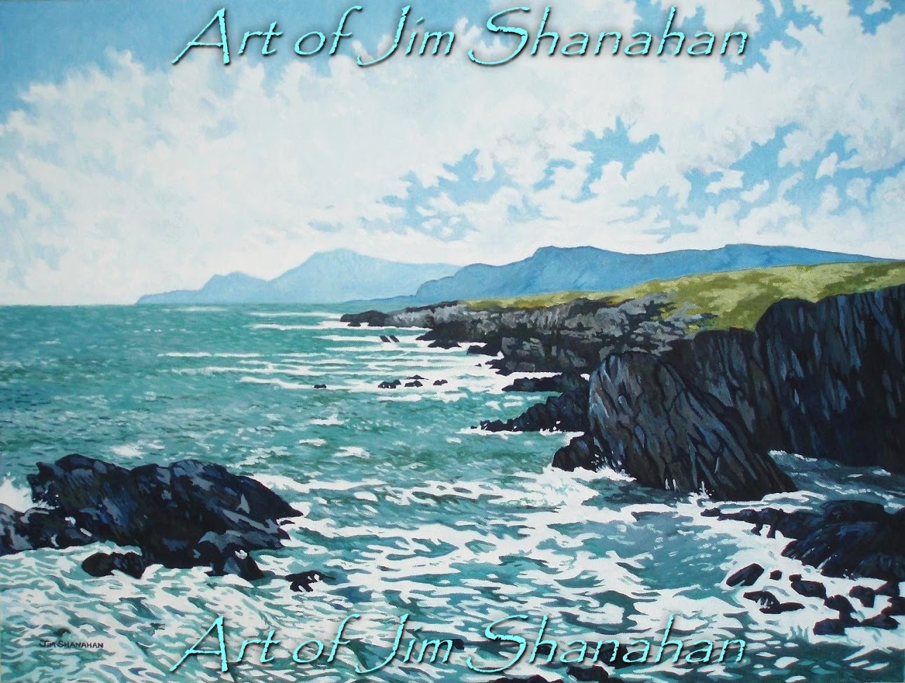 Atlantic Coast, Achill Island --- For Sale Framed --- Euro 640