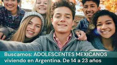 CASTING en ARGENTINA: Para SERIE INFANTIL de importante PLATAFORMA - Se buscan ADOLESCENTES MEXICANOS viviendo en ARG.