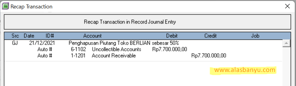 MODUL MYOB ACCOUNTING PENYELESAIAN SOAL UKK AKUNTANSI DAN KEUANGAN LEMBAGA TAHUN PELAJARAN 2021/2022