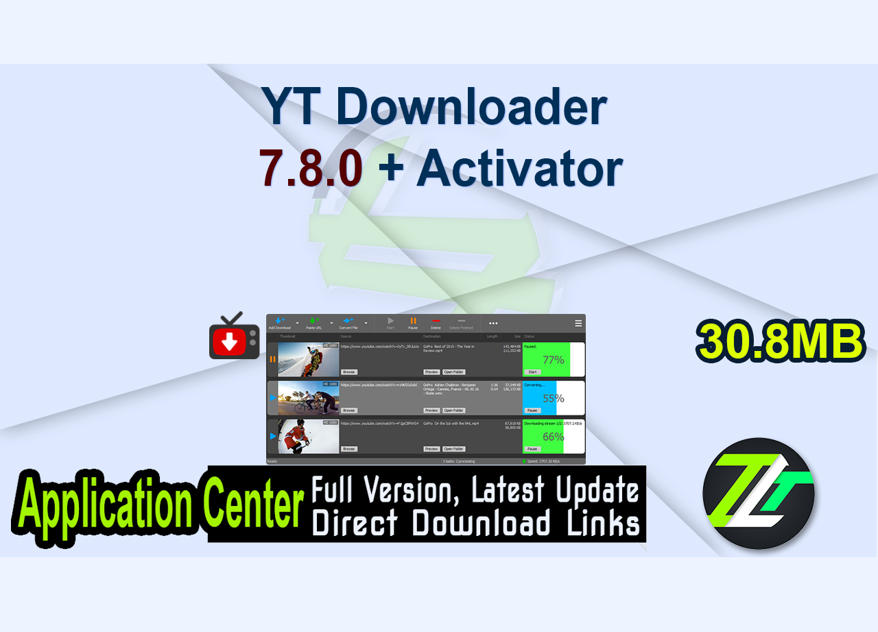 YT Downloader 7.8.0 + Activator