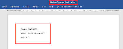 Hasil Document Biodata File Sharing