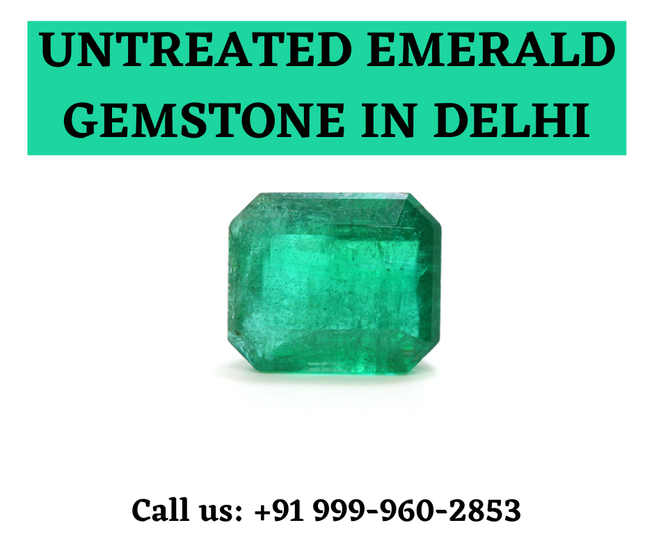 Untreated Emerald Gemstone in delhi