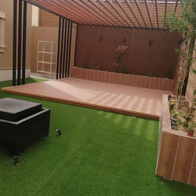 تصاميم حديثة للحدائق المنزلية في جدة " تنسيق حدائق جدة