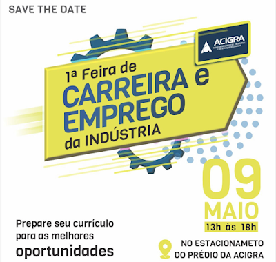 Feira de Carreira e Empregos em Gravataí acontece nesta terça (09/05)