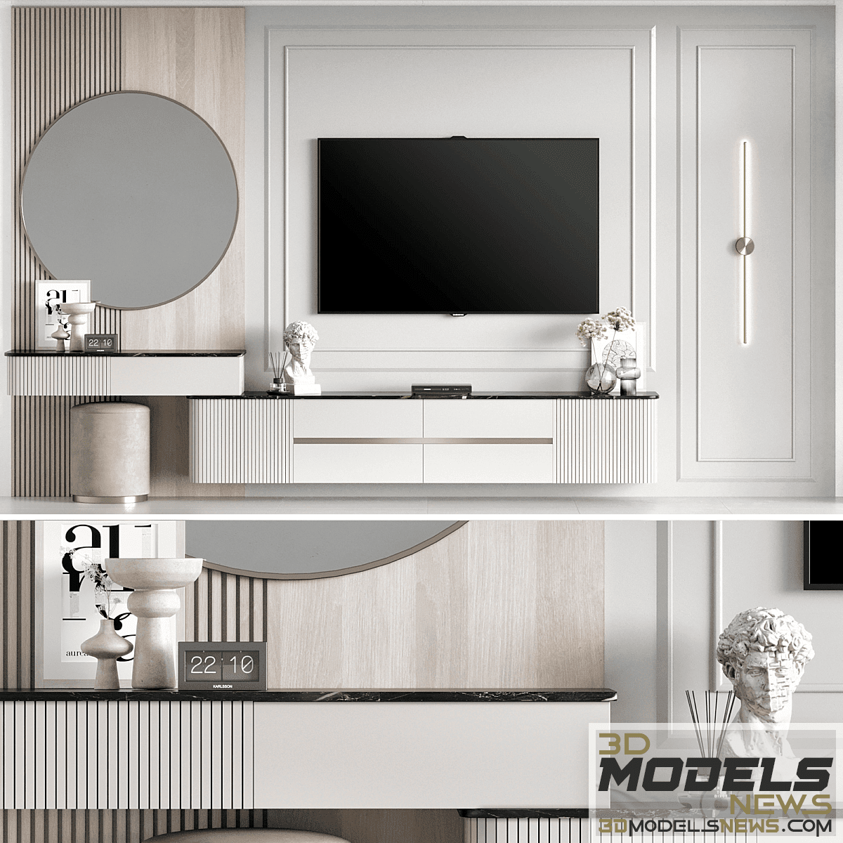 TV Wall Model No22