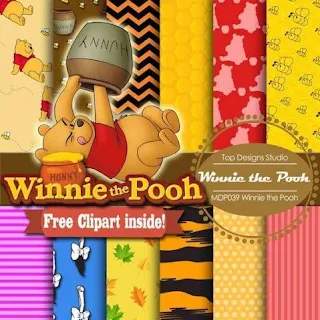 Papeles Digitales Winnie Pooh