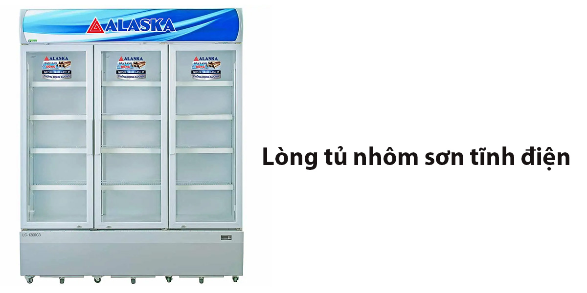 Lòng tủ nhôm sơn tĩnh điện