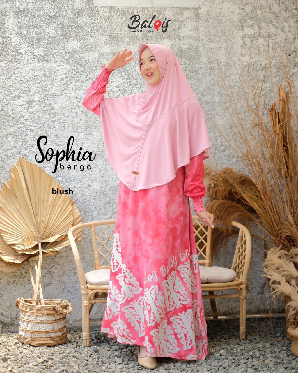 Bergo Sophia Blush