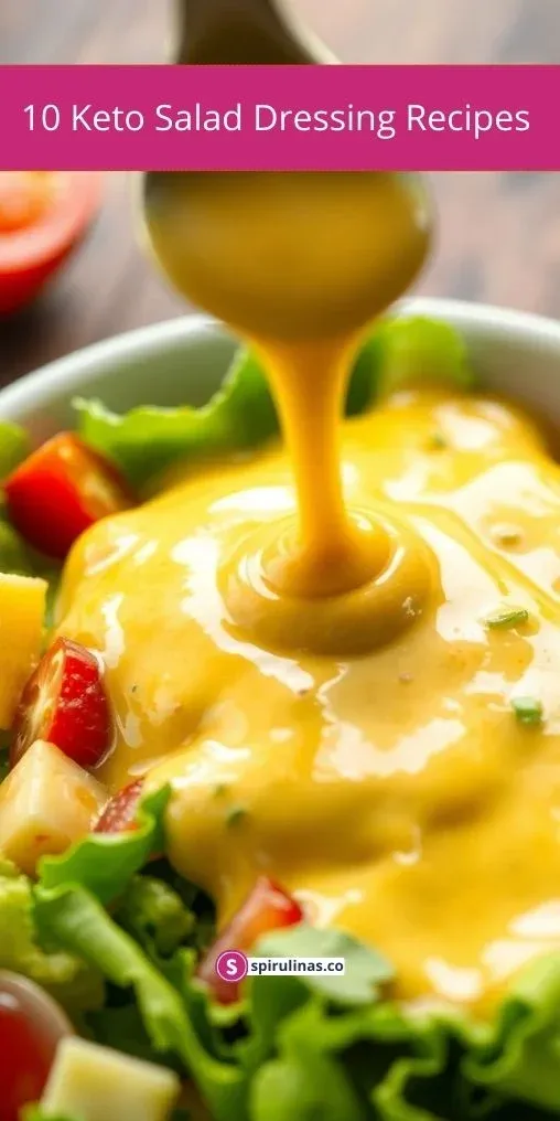 10 Keto Salad Dressing Recipes