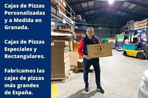 Cajas de Pizzas Personalizadas Granada