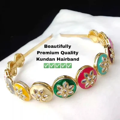 Kundan-Hairband-Design