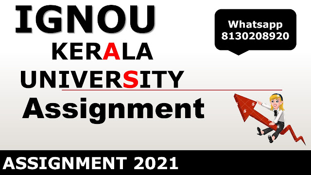 KERALA UNIVERSITY Assignment 2021-22