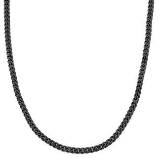 Lucleon - 6mm Black Chain Necklace image from TrendHim