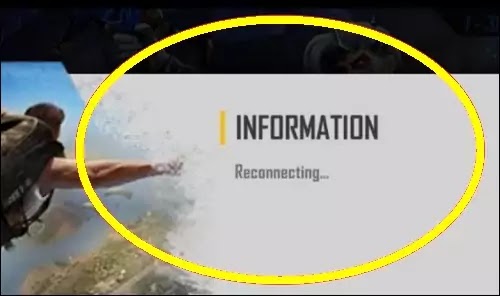 How To Fix Information Reconnecting Problem Solved in Garena Free Fire App