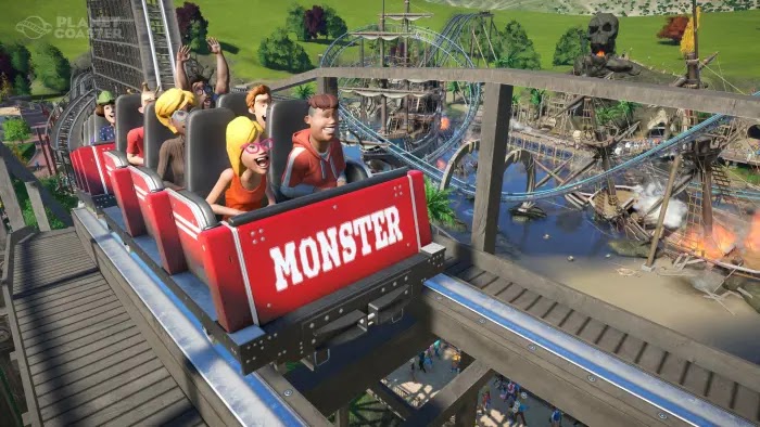 Planet Coaster, game tycoon pc terbaik alternatif roller coaster tycoon