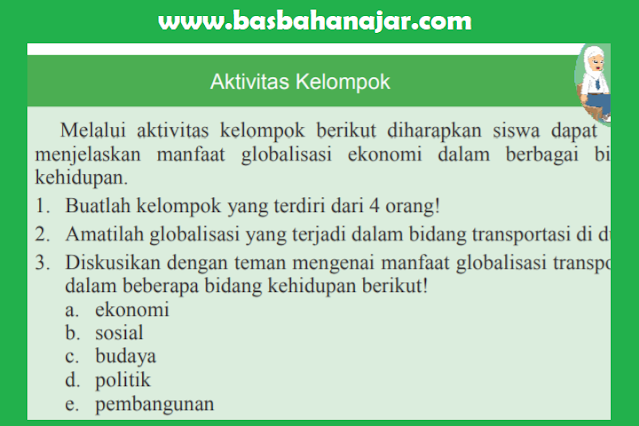 Jawaban IPS Kelas 9 Halaman 124 Aktivitas Kelompok