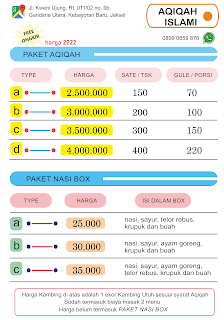 harga aqiqah