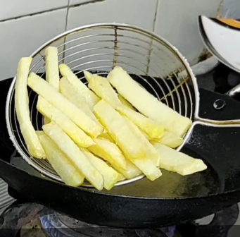 how to make french fries at home