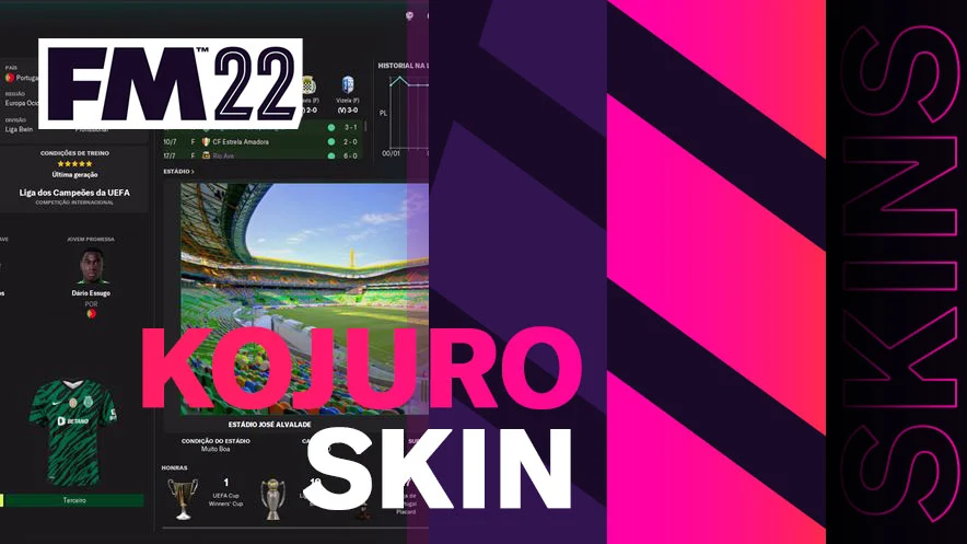 FM22 Skin Kojuro - Football Manager 2022 Skin