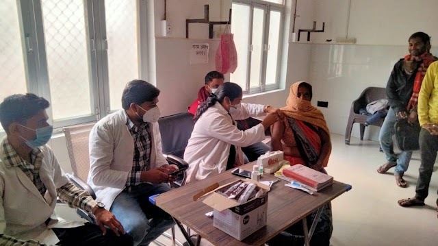 बलिया : जिले में 21.27 लाख को लगी वैक्सीन