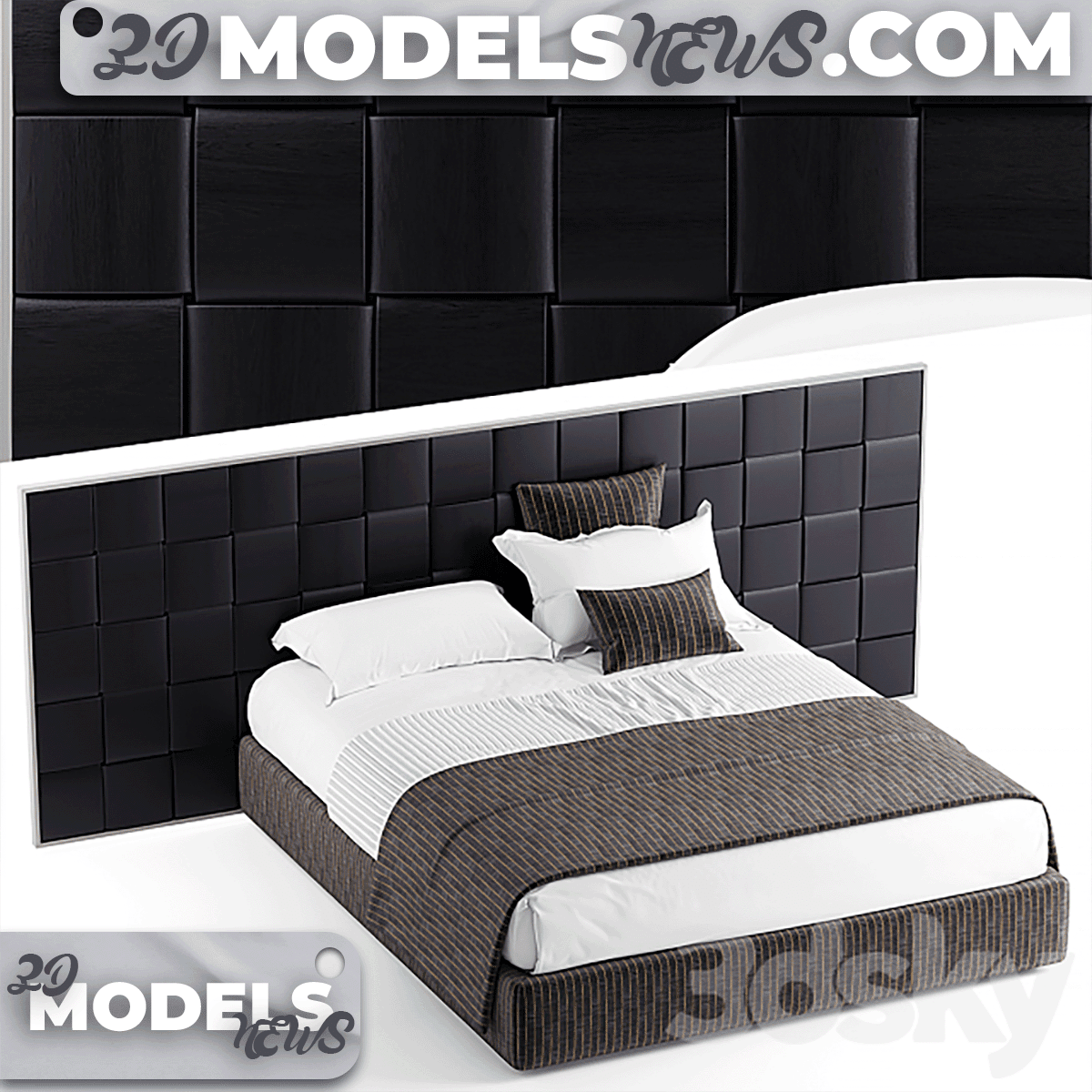 Flou jaipur bed model 4