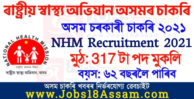 NHM Recruitment 2021 – Apply for 317 Vacancy