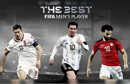 اعلان اسم الفائز بجائزة the best أفضل لاعب في العالم لعام 2021