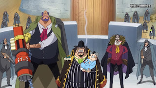 ワンピースアニメ WCI編 859話 ファイアタンク海賊団 カポネ・ベッジ Capone Bege | ONE PIECE ホールケーキアイランド編