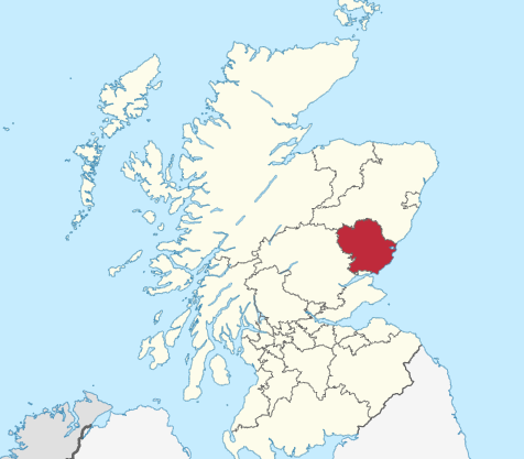 11 Reasons to Visit Angus  -  location map