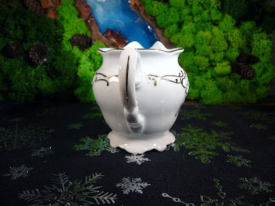 Mlecznik porcelana Wawel fason Fryderyka wzór Złoty Liść