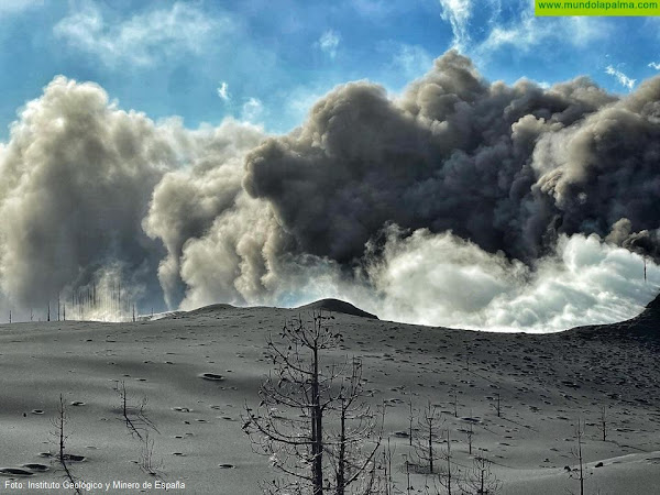 El peligro por la emanación de gases del volcán de La Palma subsiste a pesar de que la emisión de lava se reduce