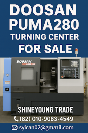 DOOSAN PUMA 280 turning center for sale
