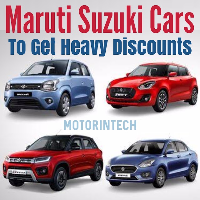 Maruti Suzuki Cars To Get Heavy Discounts!